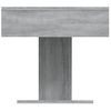 Mesa De Centro Madera Contrachapada Gris Sonoma 96x50x45 Cm Vidaxl