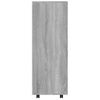 Armario Madera Contrachapada Gris Sonoma 80x40x110 Cm Vidaxl