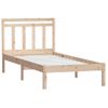 Estructura De Cama Madera Maciza De Pino 100x200 Cm Vidaxl