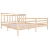 Estructura De Cama De Madera Maciza 200x200 Cm Vidaxl