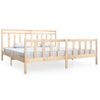 Estructura De Cama De Madera Maciza 200x200 Cm Vidaxl