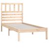 Estructura De Cama Madera Maciza De Pino 75x190 Cm Vidaxl