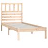 Estructura De Cama Madera Maciza De Pino 100x200 Cm Vidaxl