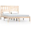 Estructura De Cama Madera Maciza De Pino 120x200 Cm Vidaxl