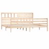 Estructura De Cama De Madera Maciza Super King 180x200 Cm Vidaxl