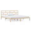 Estructura De Cama Madera Maciza De Pino 140x190 Cm Vidaxl