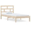 Estructura De Cama Madera Maciza De Pino 90x200 Cm Vidaxl