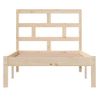 Estructura De Cama Madera Maciza De Pino 90x200 Cm Vidaxl