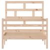 Estructura De Cama Madera Maciza De Pino 100x200 Cm Vidaxl