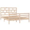 Estructura De Cama De Madera Maciza De Pino 160x200 Cm Vidaxl