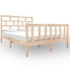 Estructura De Cama Madera Maciza De Pino 135x190 Cm Vidaxl