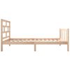 Estructura De Cama Madera Maciza De Pino 90x200 Cm Vidaxl