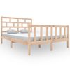 Estructura De Cama De Madera Maciza De Pino 140x200 Cm Vidaxl