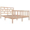 Estructura De Cama De Madera Maciza De Pino 140x200 Cm Vidaxl