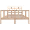 Estructura De Cama De Madera Maciza De Pino 160x200 Cm Vidaxl