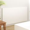 Cabecero De Cama Madera Contrachapada Blanco 160x1,5x80 Cm Vidaxl