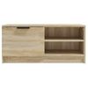 Mueble Para Tv 2 Pzas Madera Contrachapada Roble 80x35x36,5 Cm Vidaxl