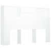 Mueble Cabecero Blanco 160x19x103,5 Cm Vidaxl