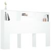 Mueble Cabecero Blanco 160x19x103,5 Cm Vidaxl