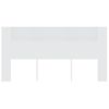 Mueble Cabecero Blanco 200x18,5x104,5 Cm Vidaxl