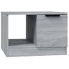 Mesa De Centro Madera Contrachapada Gris Sonoma 50x50x36 Cm Vidaxl