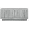 Mesa De Centro Madera Contrachapada Gris Sonoma 102x50x45 Cm Vidaxl