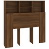 Mueble Cabecero Marrón Roble 100x19x103,5 Cm Vidaxl