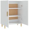 Aparador De Madera Contrachapada Blanco 70x34x90 Cm Vidaxl