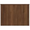 Mesa De Centro Madera Contrachapada Roble Marrón 80x55,5x41,5cm Vidaxl