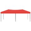 Carpa Para Fiestas Plegable Rojo 3x6 M Vidaxl