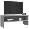 Mueble De Tv Madera Contrachapada Gris Sonoma 100x40x40 Cm Vidaxl