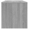 Mueble De Tv Madera Contrachapada Gris Sonoma 100x40x40 Cm Vidaxl