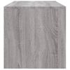 Mesa De Centro Madera Contrachapada Gris Sonoma 100x40x40 Cm Vidaxl