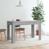 Mesa De Comedor Madera Contrachapada Gris Sonoma 120x60x76 Cm Vidaxl