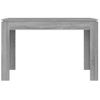 Mesa De Comedor Madera Contrachapada Gris Sonoma 120x60x76 Cm Vidaxl