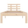 Estructura De Cama Madera Maciza 90x190 Cm Vidaxl