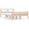 Estructura De Cama Madera Maciza 120x190 Cm Vidaxl