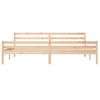 Estructura De Cama Madera Maciza 200x200 Cm Vidaxl