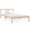 Estructura De Cama Madera Maciza 100x200 Cm Vidaxl