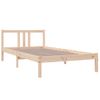 Estructura De Cama Madera Maciza 100x200 Cm Vidaxl