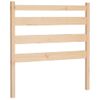 Cabecero De Cama Madera Maciza De Pino 96x4x100 Cm Vidaxl