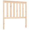 Cabecero De Cama Madera Maciza De Pino 96x6x101 Cm Vidaxl