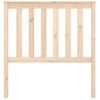 Cabecero De Cama Madera Maciza De Pino 96x6x101 Cm Vidaxl