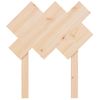 Cabecero De Cama Madera Maciza De Pino 72,5x3x81 Cm Vidaxl