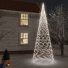 Árbol De Navidad Con Pincho 3000 Led Blanco Frío 800 Cm Vidaxl