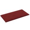 Paneles De Pared 12 Uds Tela Rojo Tinto 30x15 Cm 0,54 M² Vidaxl