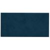 Paneles De Pared 12 Uds Cuero Sintético Azul 30x15 Cm 0,54 M² Vidaxl