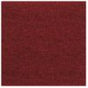 Paneles De Pared 12 Uds Tela Rojo Tinto 30x30 Cm 1,08 M² Vidaxl