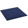 Paneles De Pared 12 Uds Tela Azul 30x30 Cm 1,08 M² Vidaxl