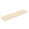 Paneles De Pared 12 Uds Tela Color Crema 60x15 Cm 1,08 M² Vidaxl